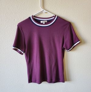 Ultra Flirt Plum T-shirt Size M
